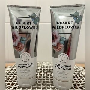 NWT Bath & Body Works Desert Wildflower shower gel